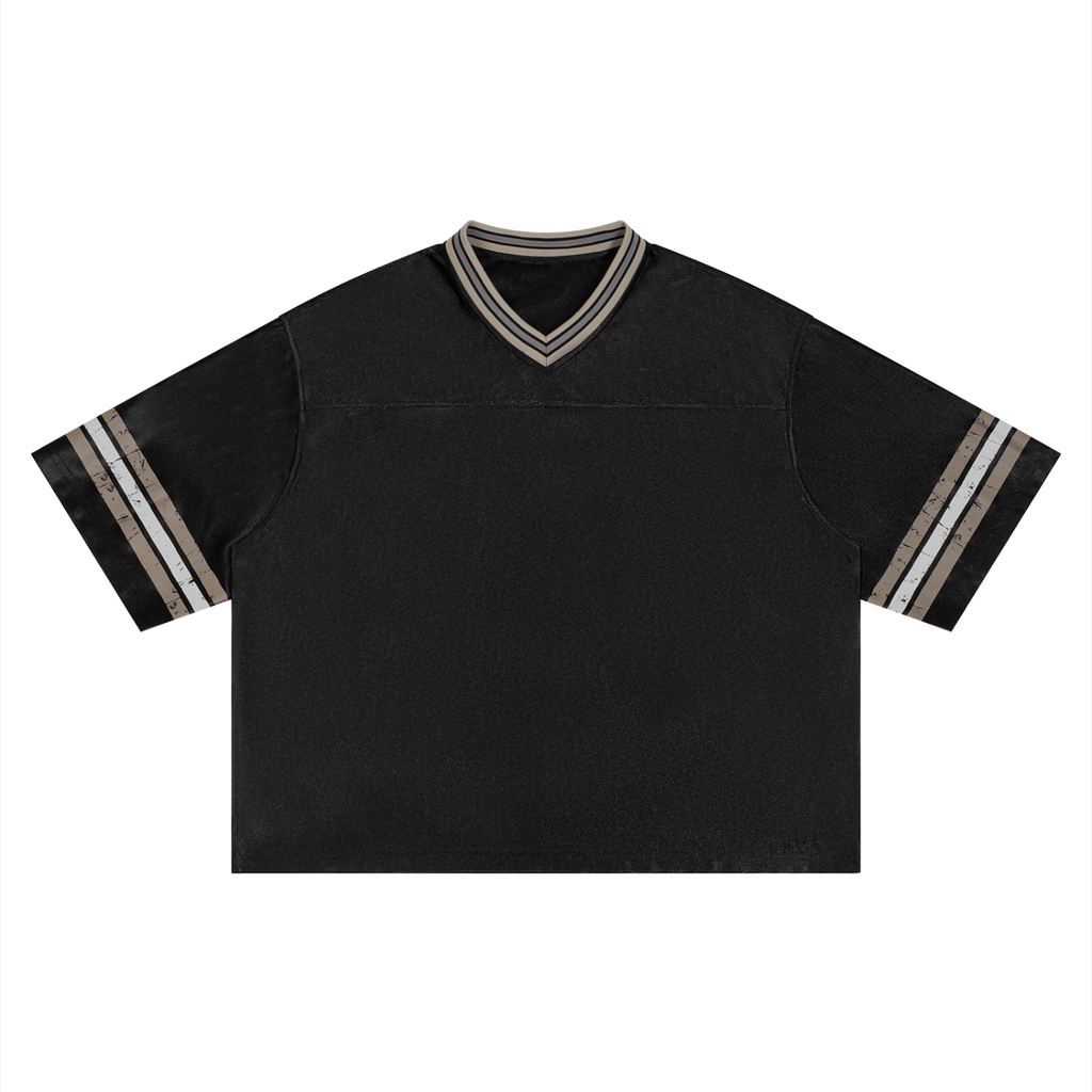 Le Fleurdelisé Boxy Soccer Jersey- “Proud Roots. Timeless Style. Québec Strong.”