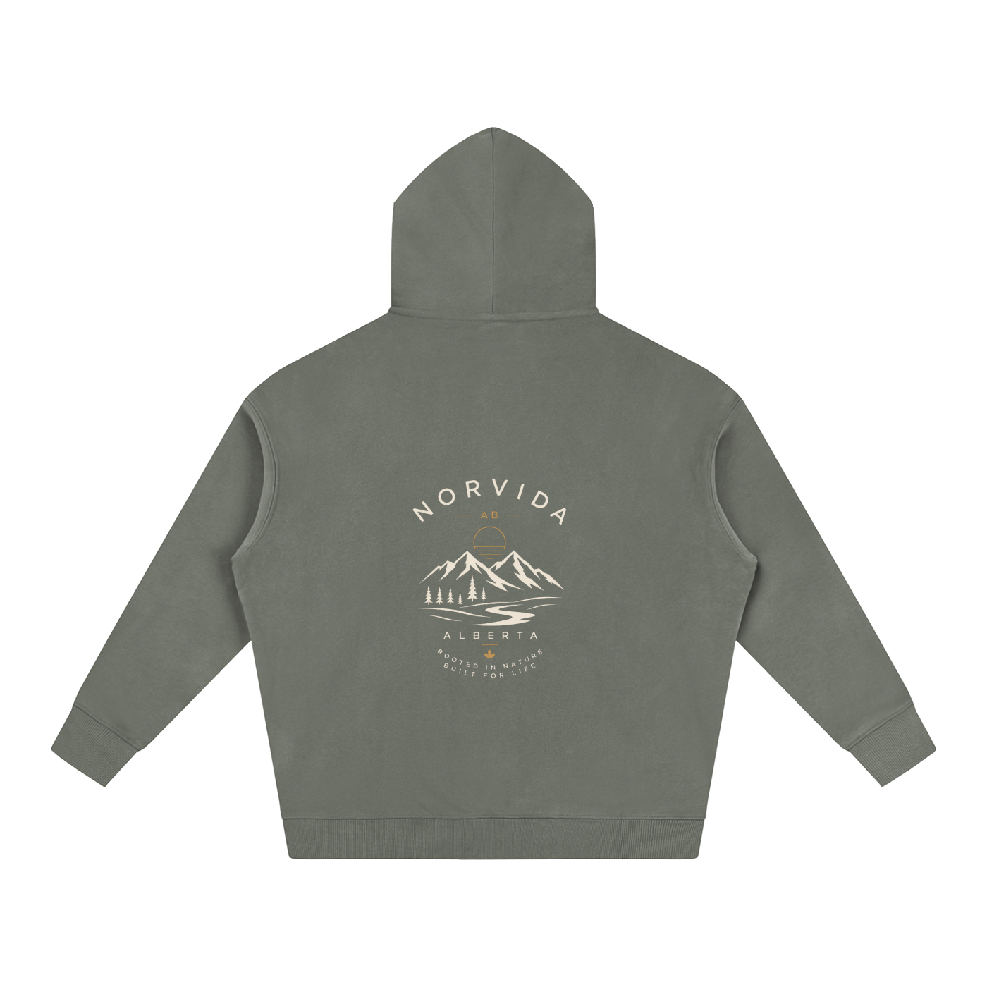 Alberta Heritage Oversized Fleece Hoodie