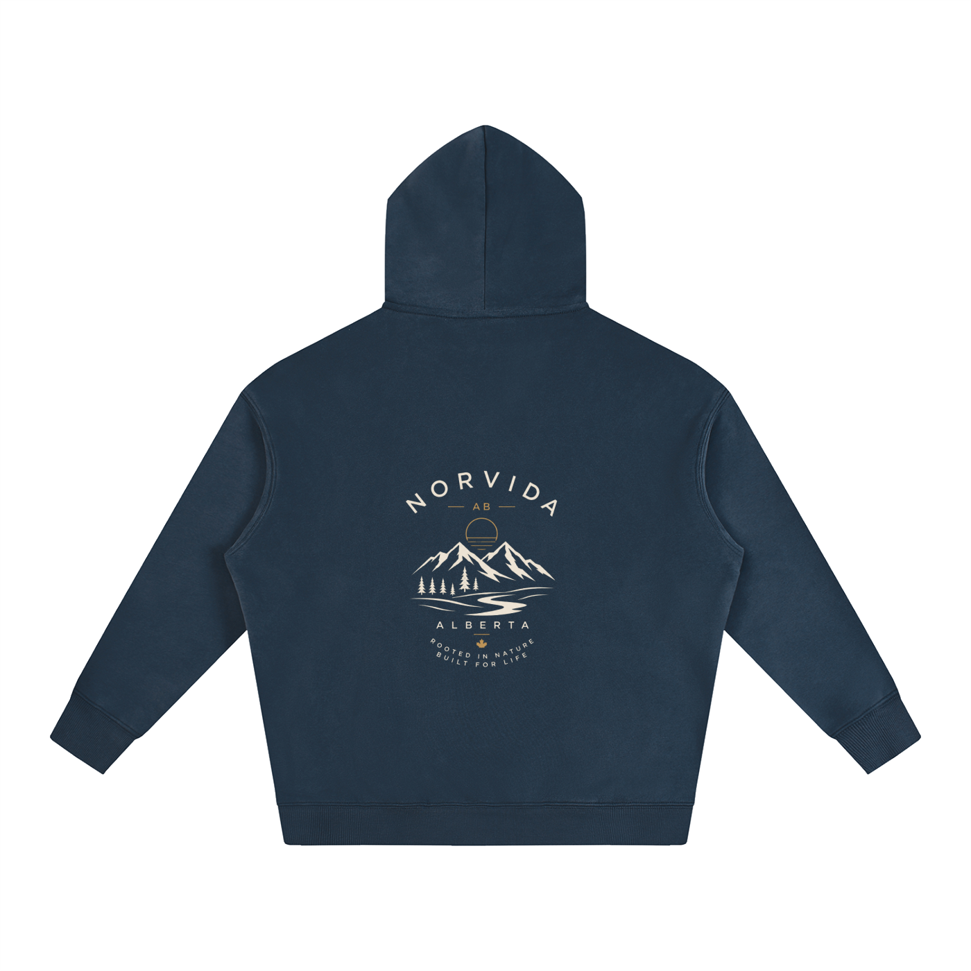 Alberta Heritage Oversized Fleece Hoodie