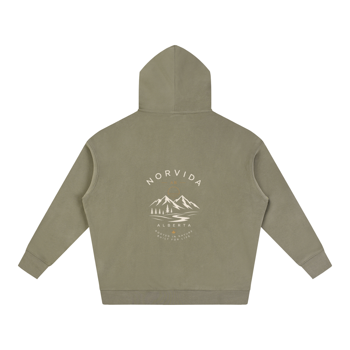 Alberta Heritage Oversized Fleece Hoodie