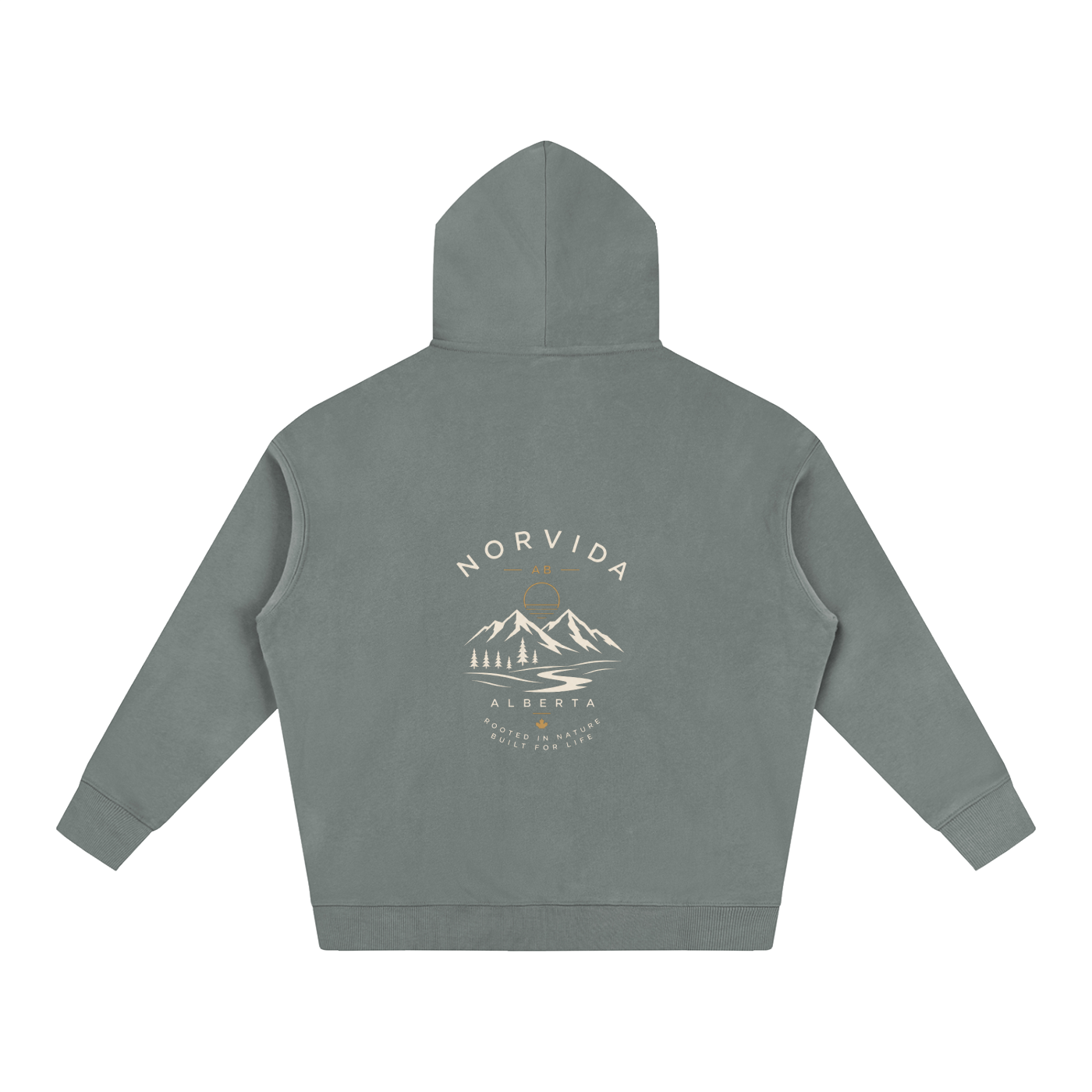 Alberta Heritage Oversized Fleece Hoodie
