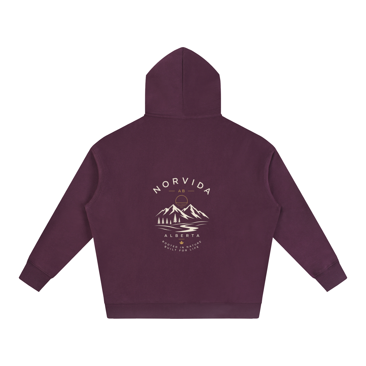 Alberta Heritage Oversized Fleece Hoodie